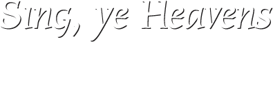 Sing, ye Heavens | John Rutter & The Cambridge Singers