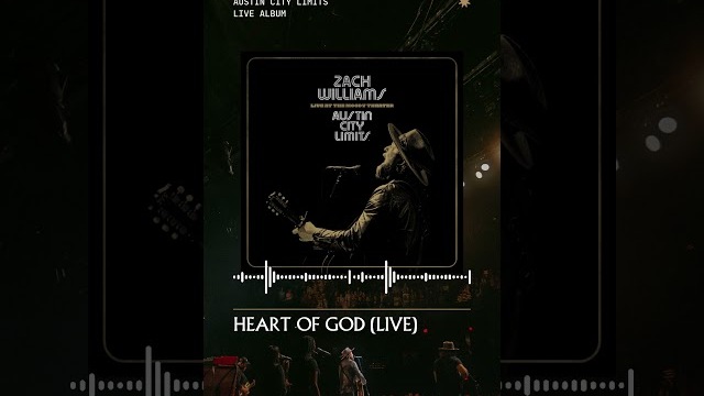 "Heart of God (Live)" is on my new album Austin City Limits Live from the Moody Theater. Listen now!
