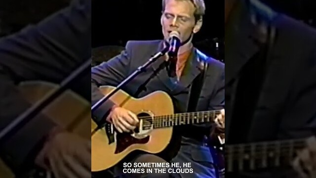 Throwback to 1998, performing my 21st #1 song, “Sometimes He Comes in the Clouds”