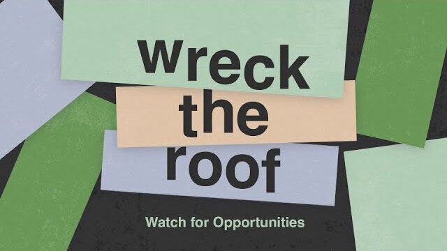 Watch for Opportunities | Bob Merritt