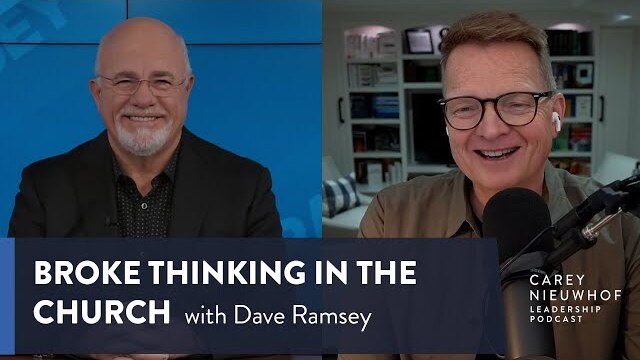 Dave Ramsey on Broke Thinking in the Church