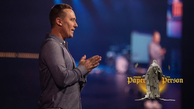 From Paper to Person | Jesus came to give you Grace | Ashley Wooldridge