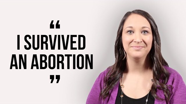 Abortion Survivor Shares Her Story - Claire Culwell