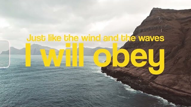 Wind and the Waves (Studio) | Official Lyric Video | Woodlands Worship