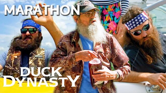 MOST EPIC Moments At The Lake *Marathon* | Duck Dynasty
