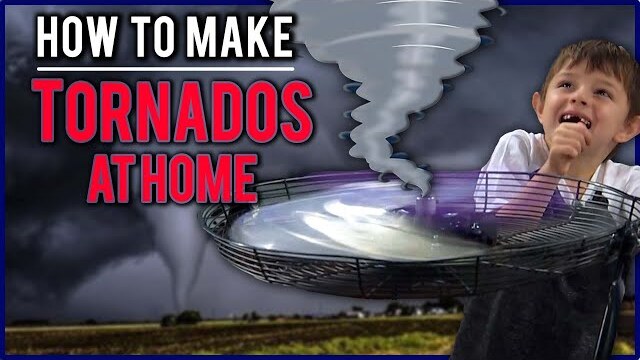 Create Tornados Inside - FOR KIDS!