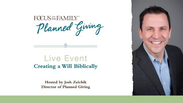 Creating a Will Biblically | Planned Giving Live Event