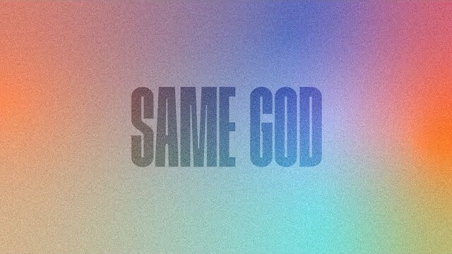 Same God | Official Lyric Video | The Worship Initiative (feat. Aaron Williams)