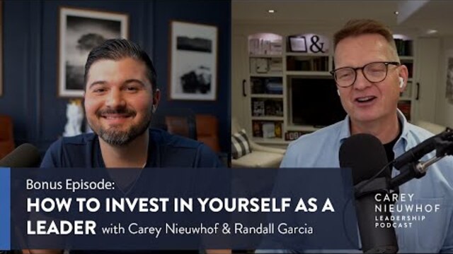 Randall Garcia on How to Invest in Yourself as a Leader