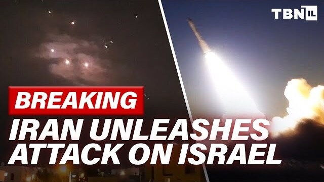 BREAKING: Iran Launches MAJOR ATTACK On Israel; 300 Missiles, Drones Intercepted | TBN Israel