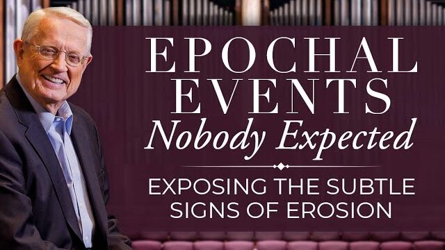 Pastor Chuck Swindoll — Exposing the Subtle Signs of Erosion