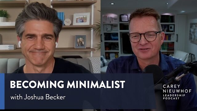 Joshua Becker on Becoming Minimalist