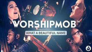 What A Beautiful Name - Hillsong Worship + Spontaneous | WorshipMob