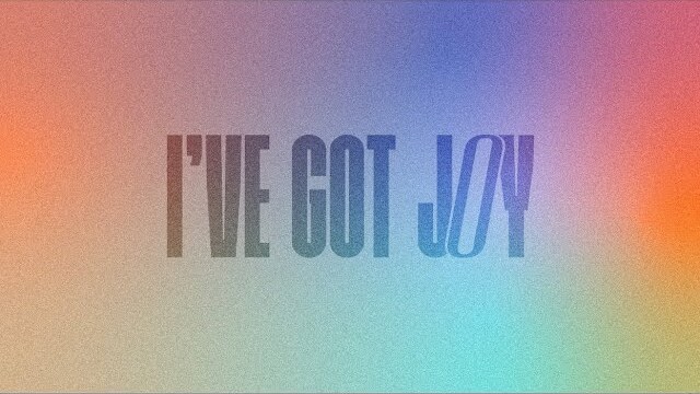 I've Got Joy | Official Lyric Video | The Worship Initiative (feat. Shane & Shane)