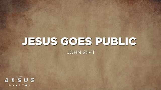 Jesus Goes Public (John 2:1-11) | EDGE 5th & 6th Grade Ministry | Nathan Yovichin