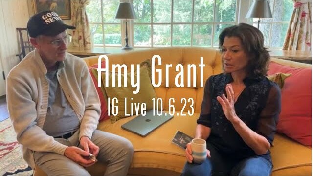 Amy Grant - Instagram Live 10.6.23 - Lead me On Live 1989