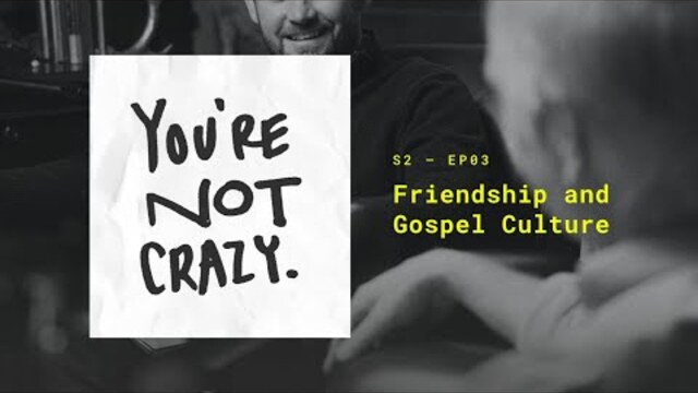 Friendship and Gospel Culture