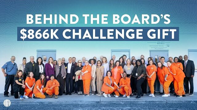 The Prison Fellowship's Board $866,000 Fundraising Challenge