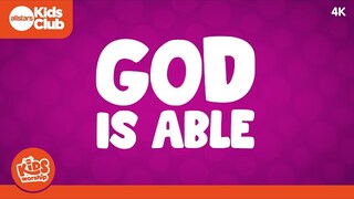 God Is Able | Kids Worship Lyric Video #kidmin #sundayschool #christian