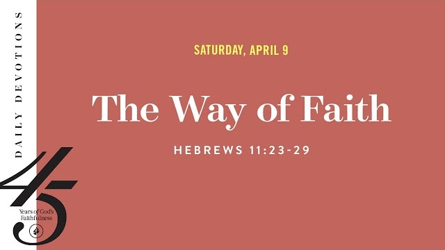 The Way of Faith – Daily Devotional