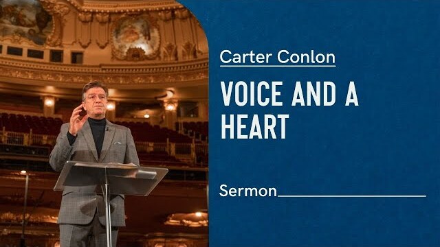Voice and A Heart | World Wide Prayer Meeting | Carter Conlon | 2020