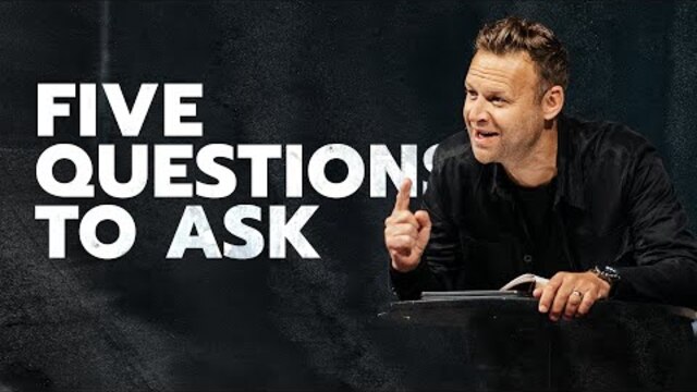 FIVE questions to ask
