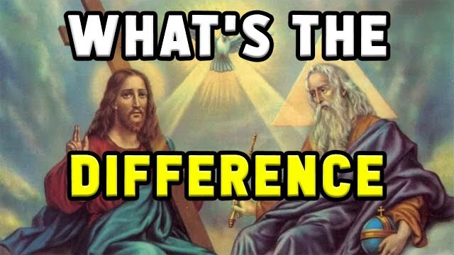 What's the differences between GOD, JESUS, and THE HOLY SPIRIT?