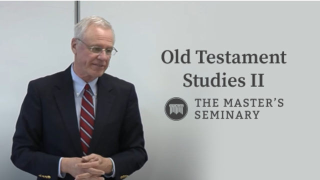 Old Testament Studies II | The Master's Seminary