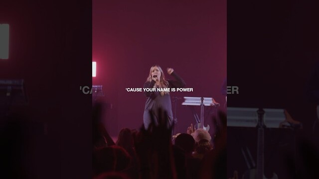 there’s power in His name 🙌 #ISpeakJesus #Worship #shorts