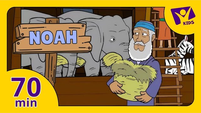 Story about Noah (PLUS 15 More Cartoon Bible Stories for Kids)