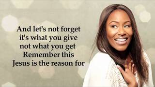 Mandisa - It's Christmas (Official Lyric Video)