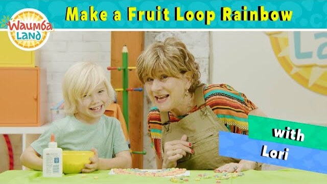 Make a Fruit Loop Rainbow