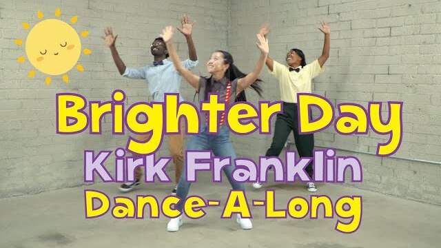Brighter Day Kirk Franklin | CJ&Friends Dance-A-Long with Lyrics