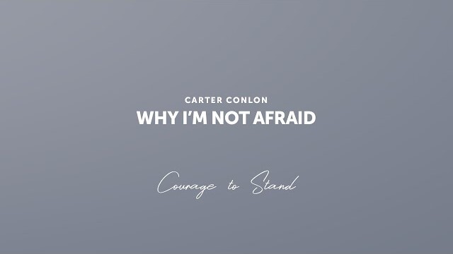 |Devotional| Courage to Stand | Carter Conlon