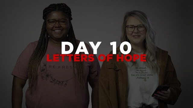 Day 10 - Letters of Hope