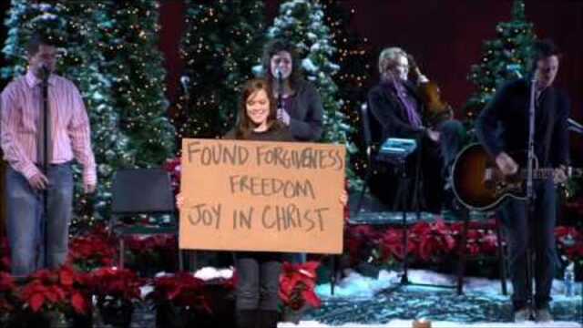 Cardboard Testimonies, Christmas Eve 11:00 pm, Watermark Community Church Dallas