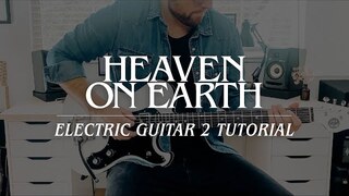 Heaven On Earth - Electric Guitar 2 Tutorial