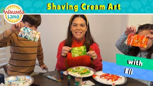 Shaving Cream Art