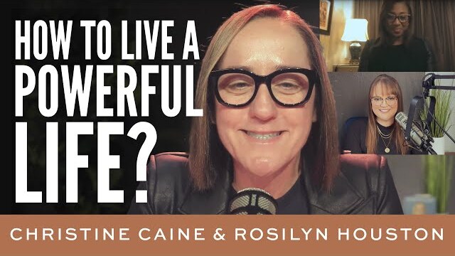 Christine Caine | Prayer & Living a Powerful Life | Rosilyn Houston