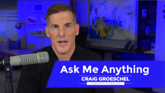 Ask Me Anythingt | Craig Groeschel 