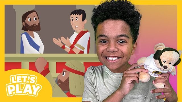 Let's Play | It Is Finished Full Story + Story Mixup Activity | Bible App for Kids