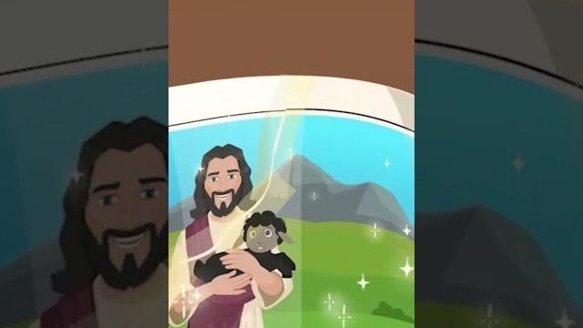 The Lost Sheep - Animated Bible Songs for Kids #shorts
