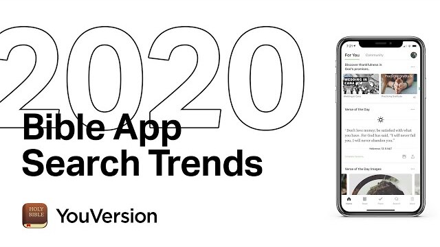 2020 YouVersion Bible App Search Trends