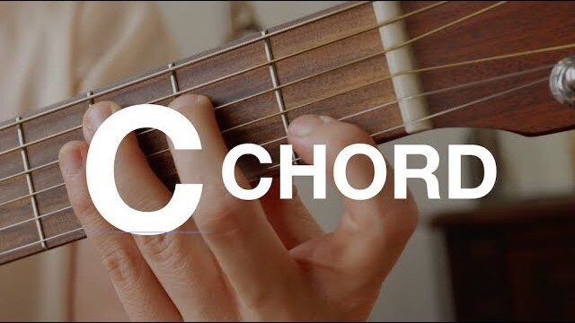 KC Chords: How to play the C chord on guitar