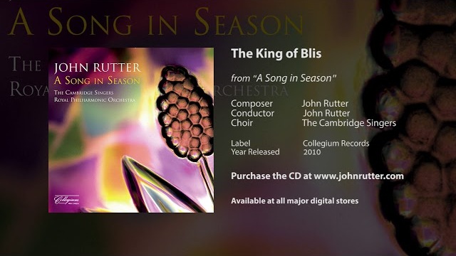 The King of Blis - John Rutter, Cambridge Singers