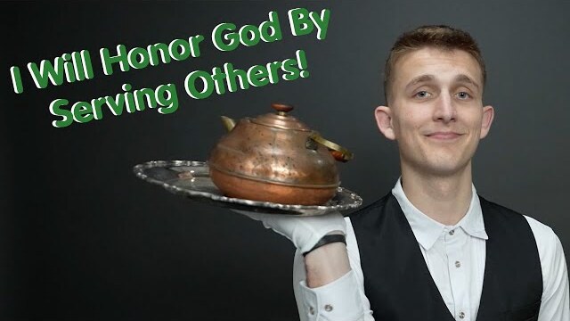 How does serving others honor God?