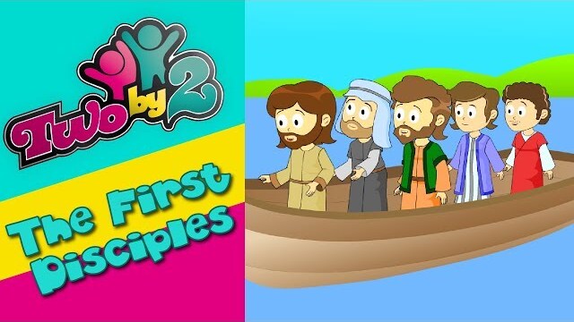 The First Disciples. Animated bible songs for children. Two By 2