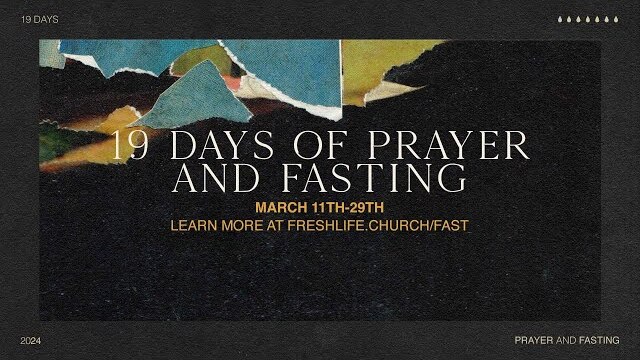 Midweek Prayer Gathering | 19 Days of Prayer and Fasting