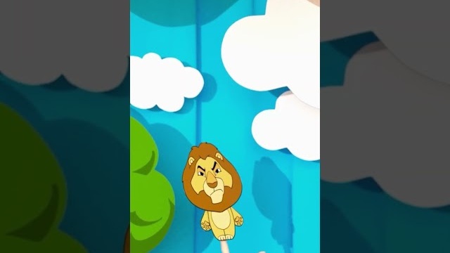 Learn the Animals Song - Animated, With Lyrics #shorts