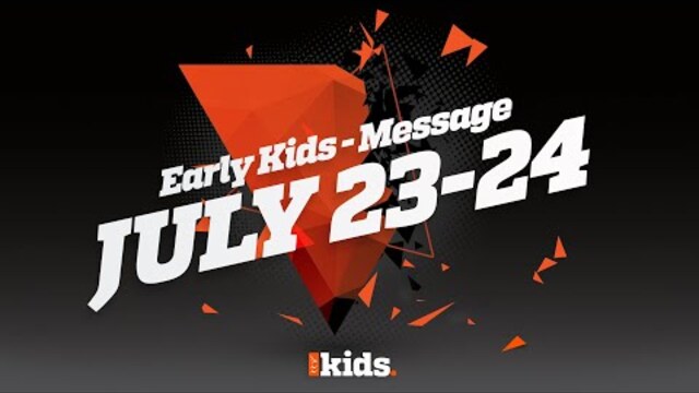 Early Kids - "Pool Party!" Message Week 3 - July 23-24